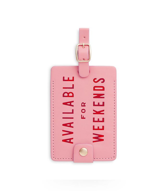 禁止。周末逍遥游行李标签可用做