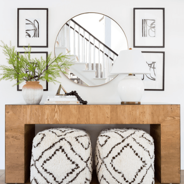 带羊毛渥斯顿的入口道。