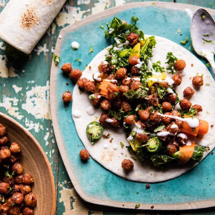 脆脆的坦度里鹰嘴豆卷