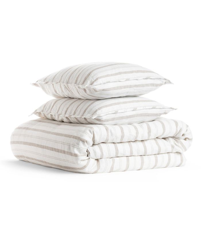 降落伞亚麻羽绒套装