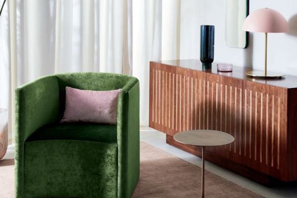 CB2 CB2汉娜粉色台灯