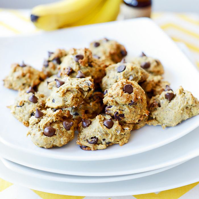 素食巧克力片香蕉面包咬人