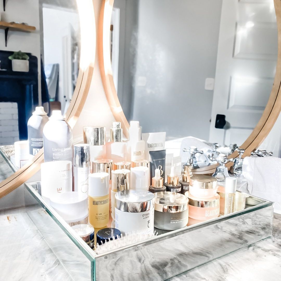 浴室台面存储镜