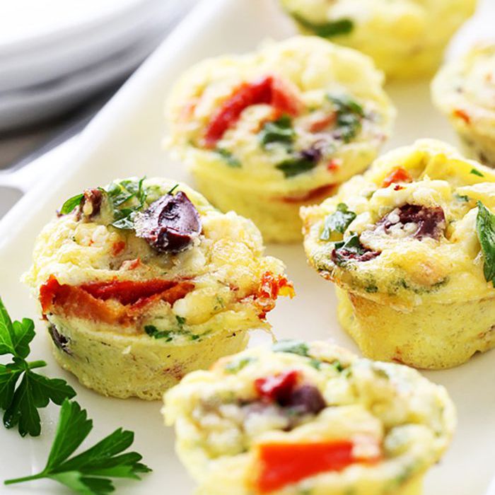 迷你菜肉馅煎蛋饼