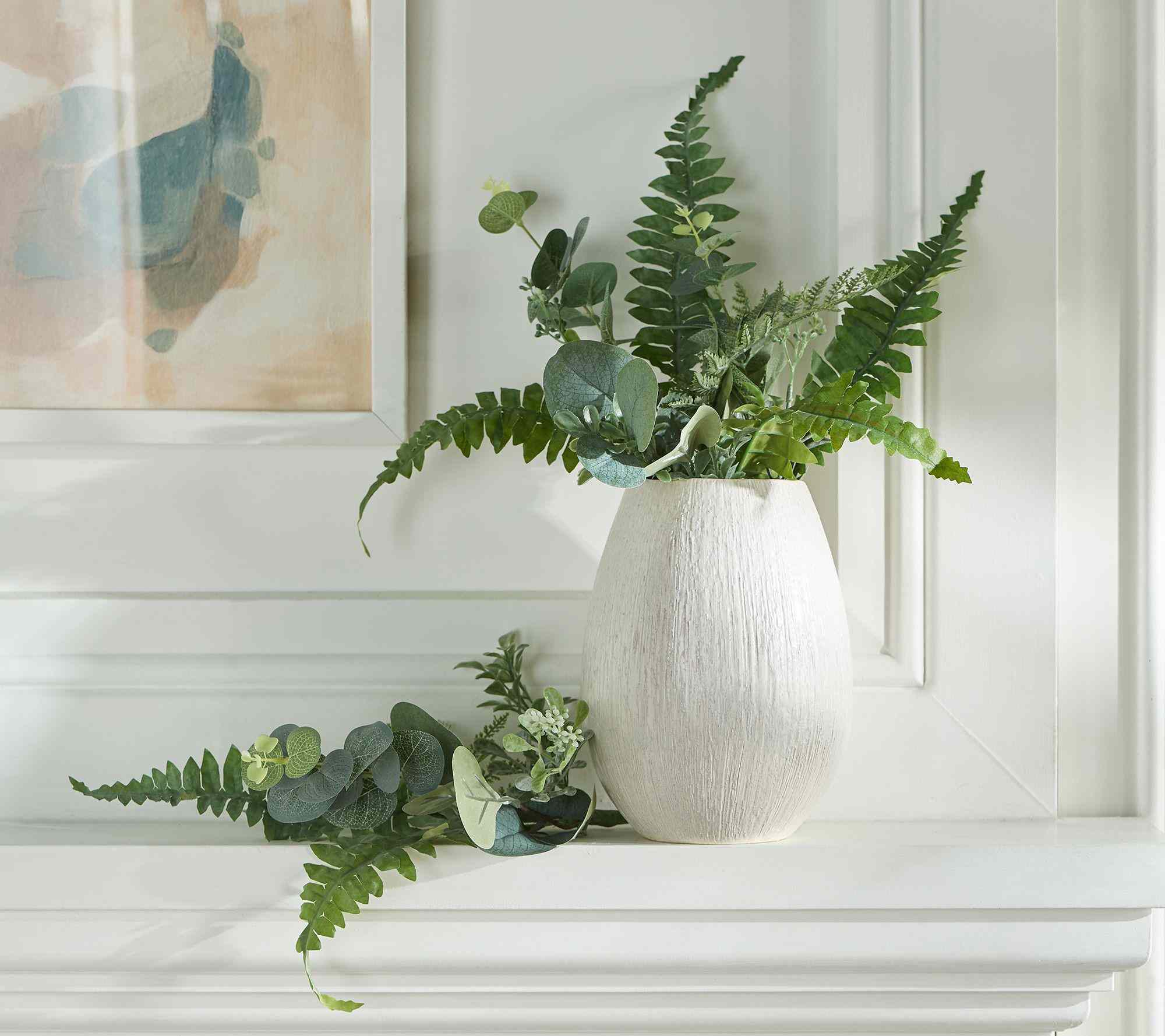 QVC S/4蕨类和桉树草木采摘Valerie H225623