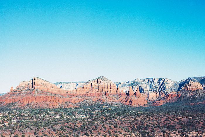 塞多纳红色岩石