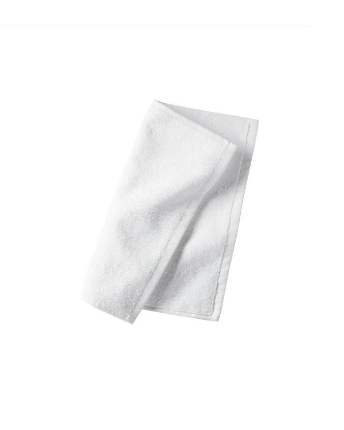 简单的白色毛巾