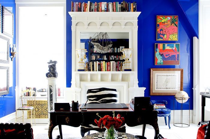 客厅与海军油漆“class=