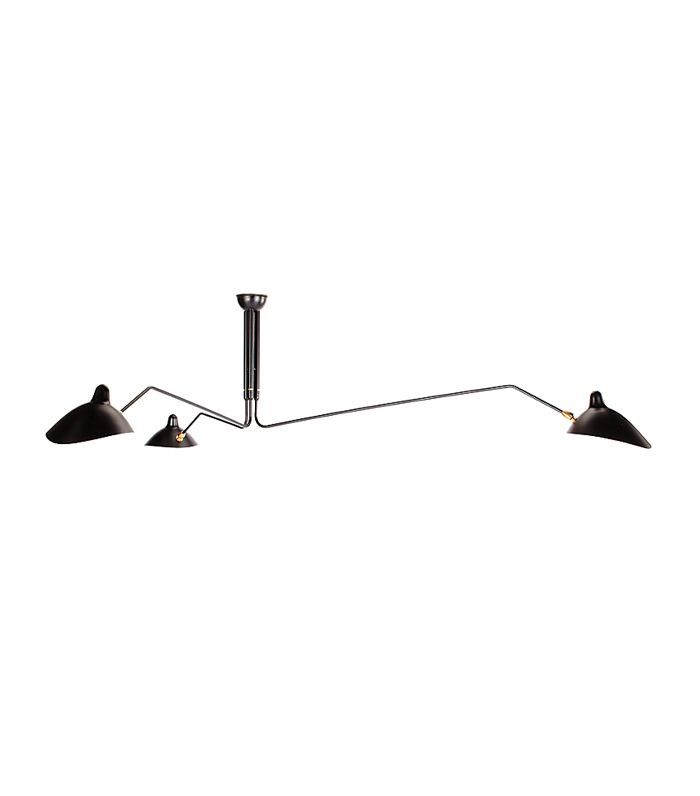 塞尔日·莫尔三臂吸顶灯