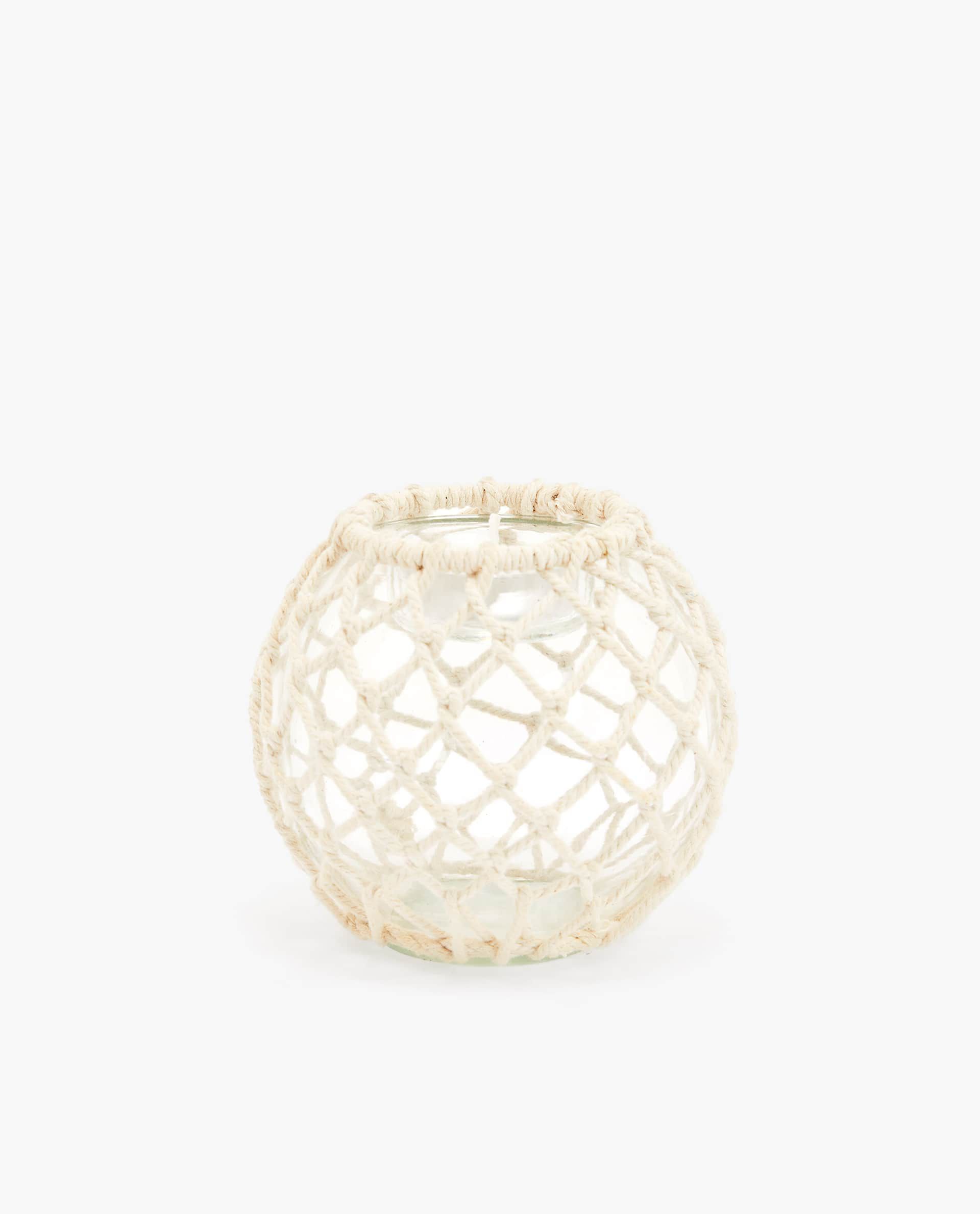 蜡烛持有人用绳子