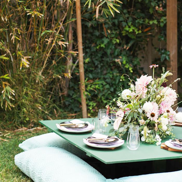 与坐垫室外设置表