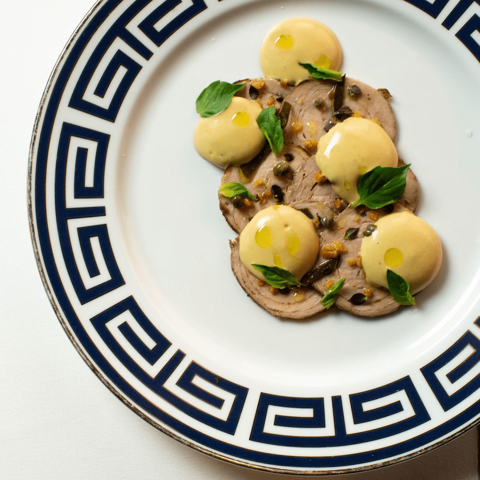 在德尔的Posto餐厅NYC镀菜