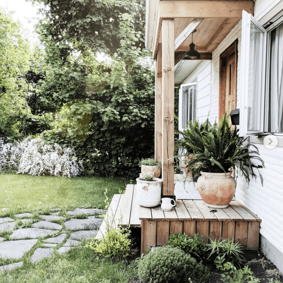 室外前廊绿化绿化。