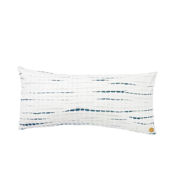 圣弗兰克现代靛蓝枕头