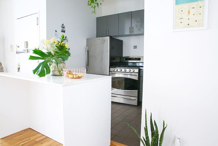 现代翠贝卡公寓厨房