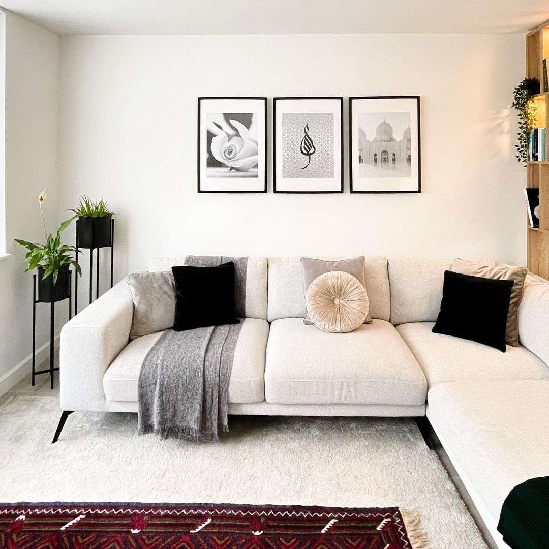 客厅地毯想法红色地毯