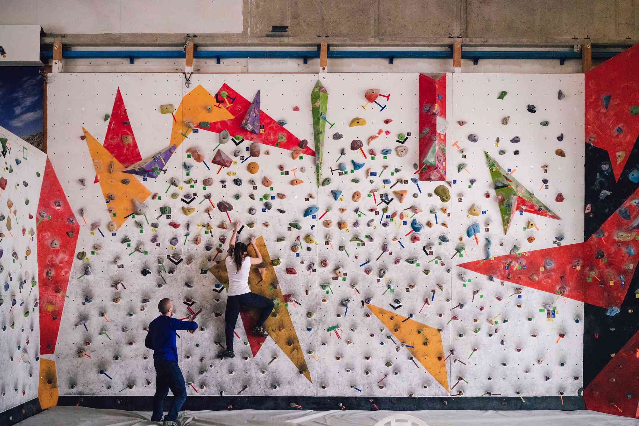室内攀岩