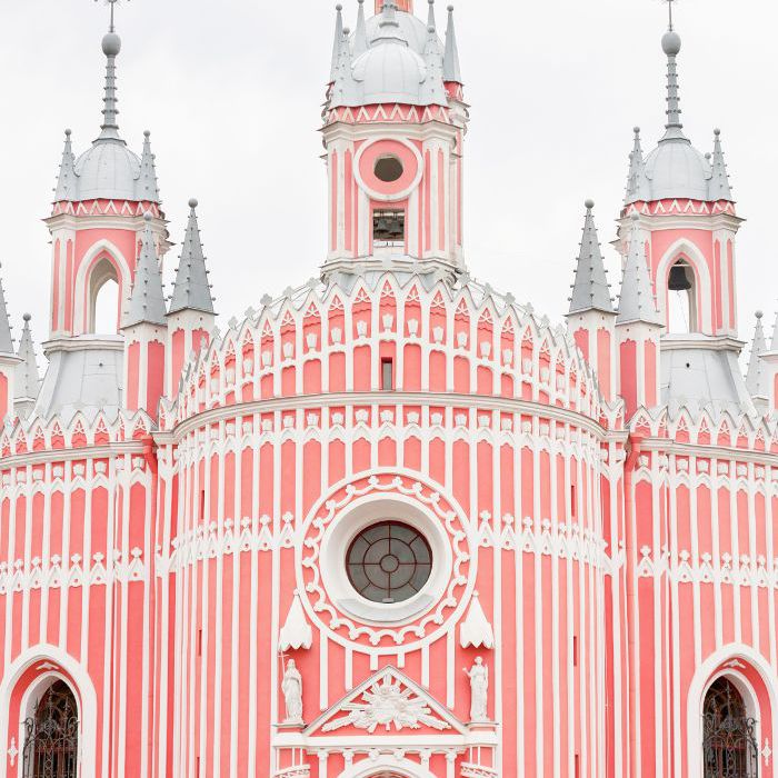 切斯梅教堂，俄罗斯圣彼得堡。