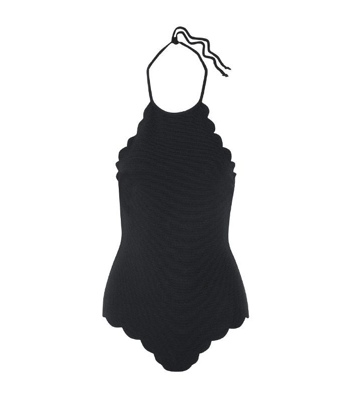 莫特扇形吊带泳衣