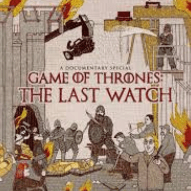权力的游戏：最后的观看纪录片的海报