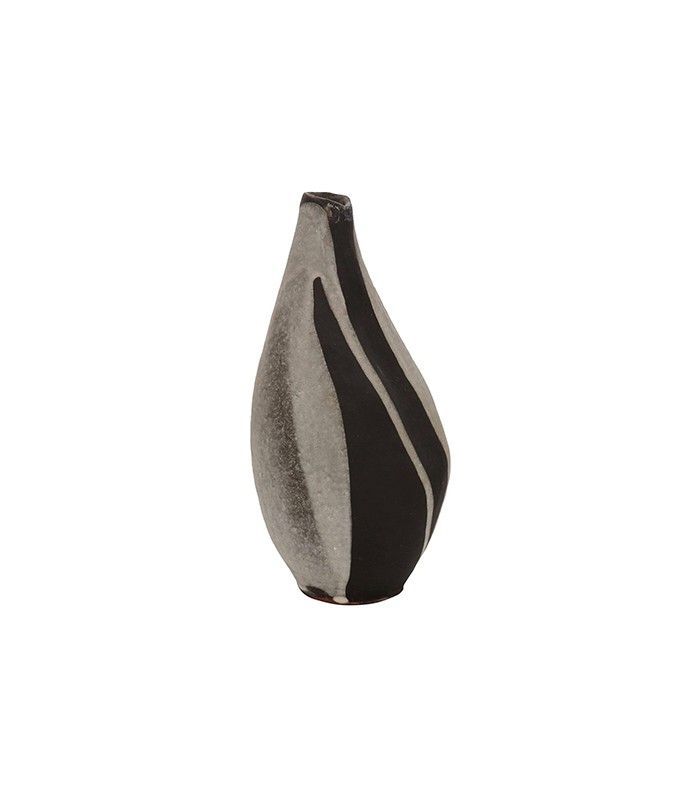 古董黑白陶瓷花瓶