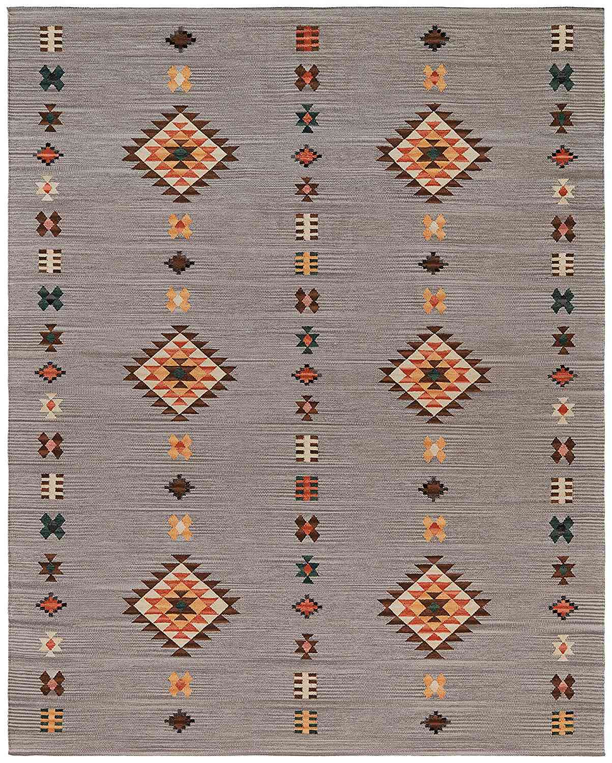 休闲几何棉花面积地毯