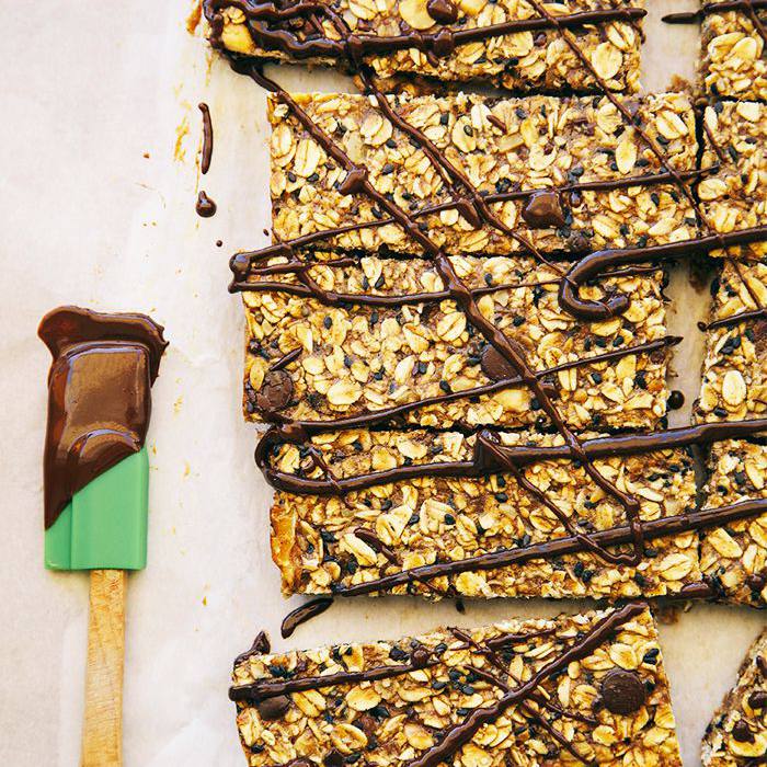 香蕉面包格兰诺拉燕麦卷