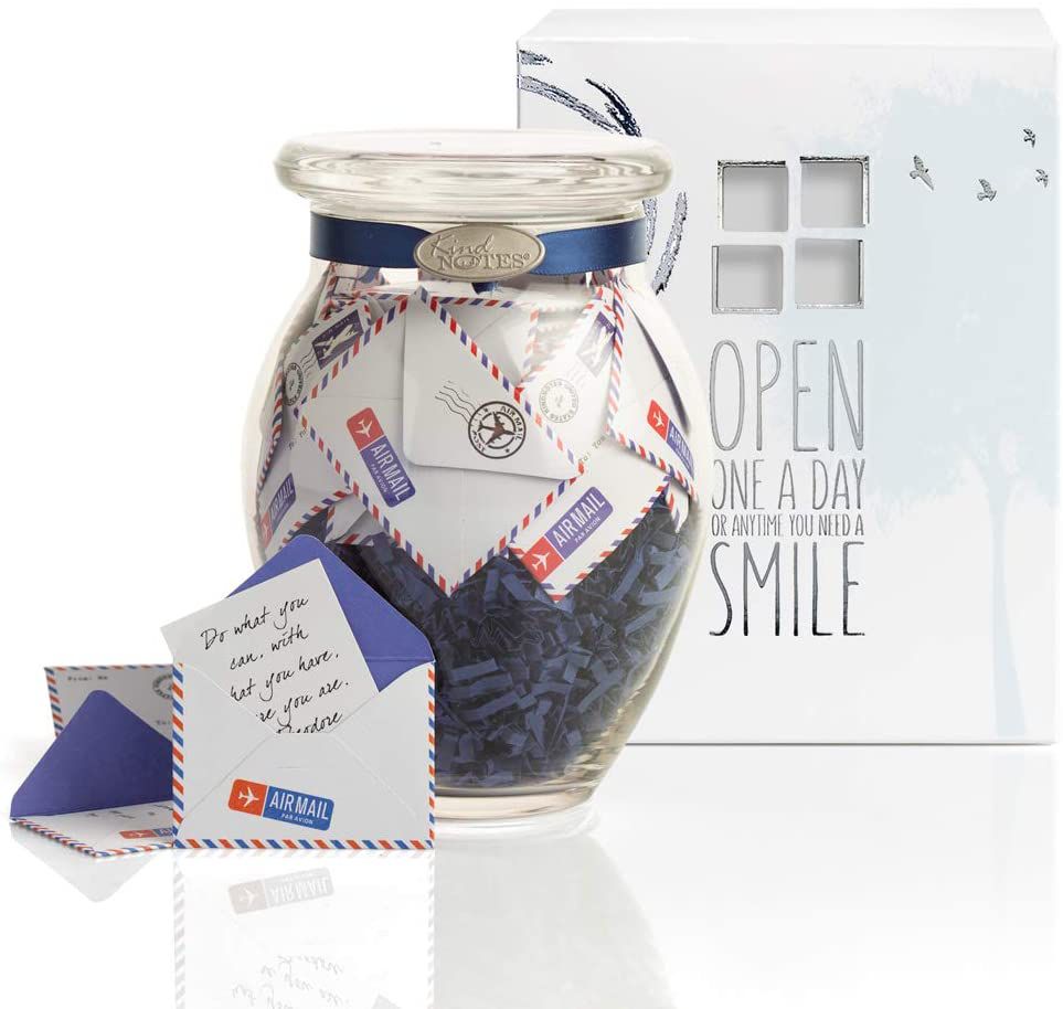 Airmail Jar of Notes
