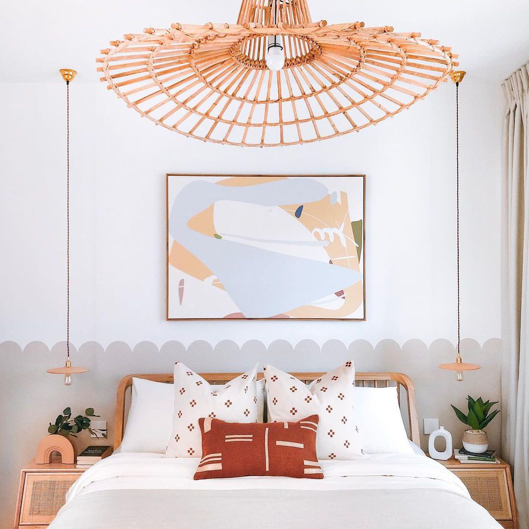 那种波西米亚风格的卧室