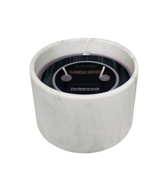 都市收藏檀香大理石缸蜡