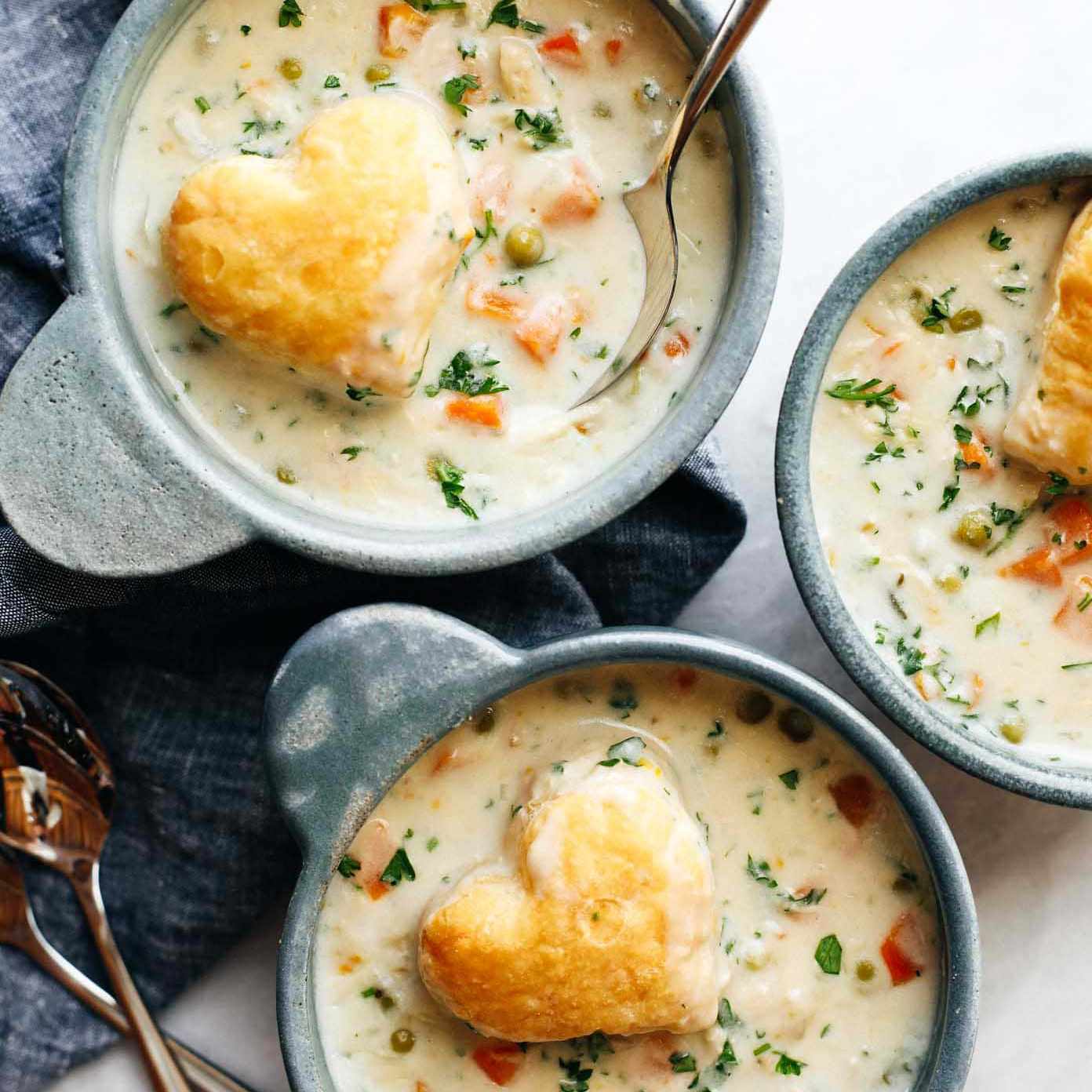 chicken pot pie soup