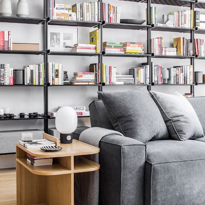 纽约单身汉客厅