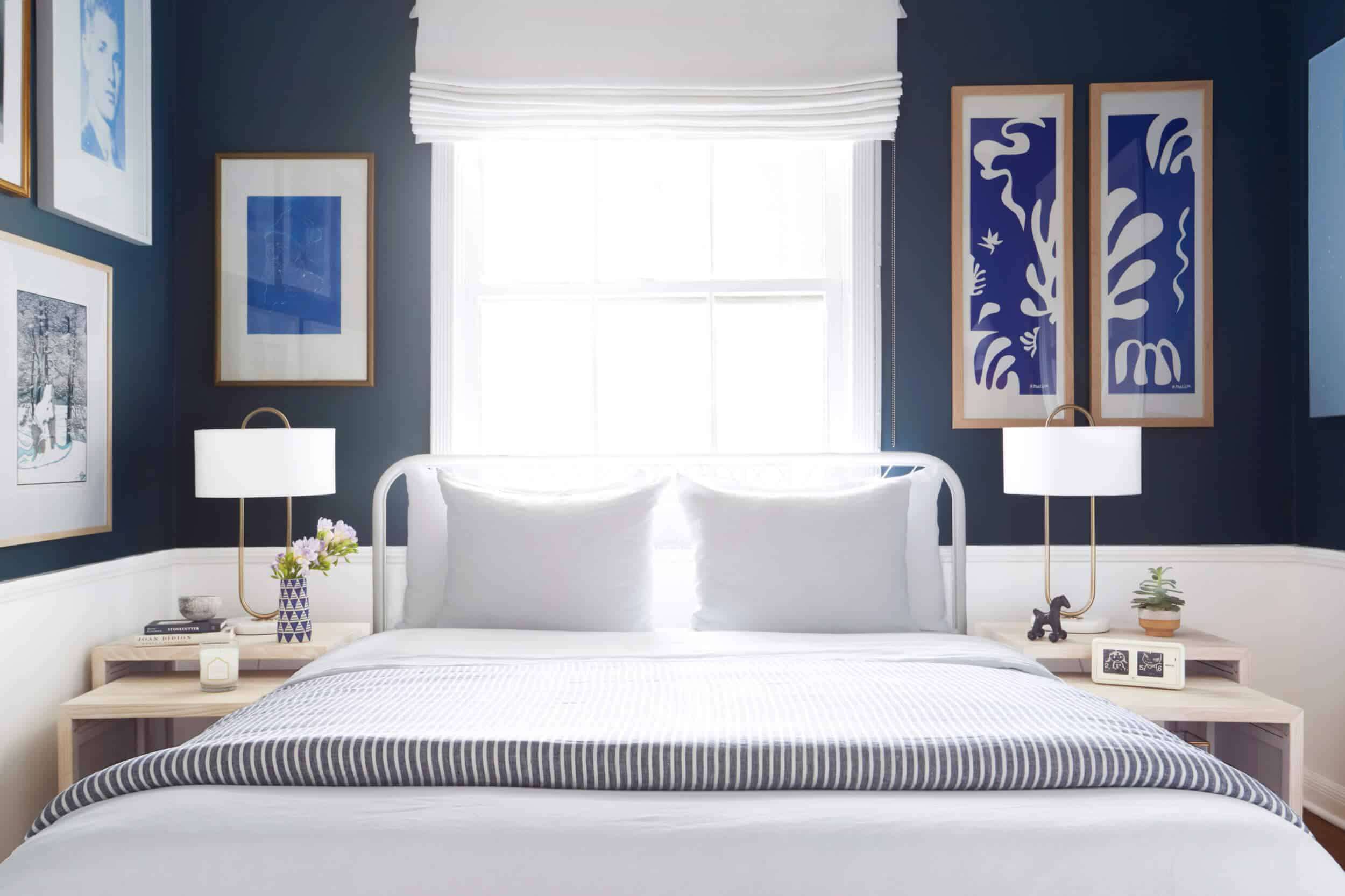 卧室墙上的艺术