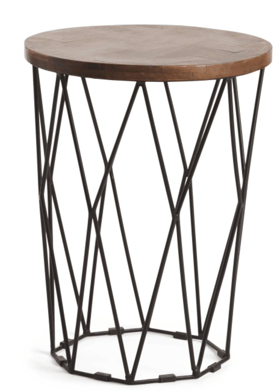 Marshalls雪佛龙末端桌