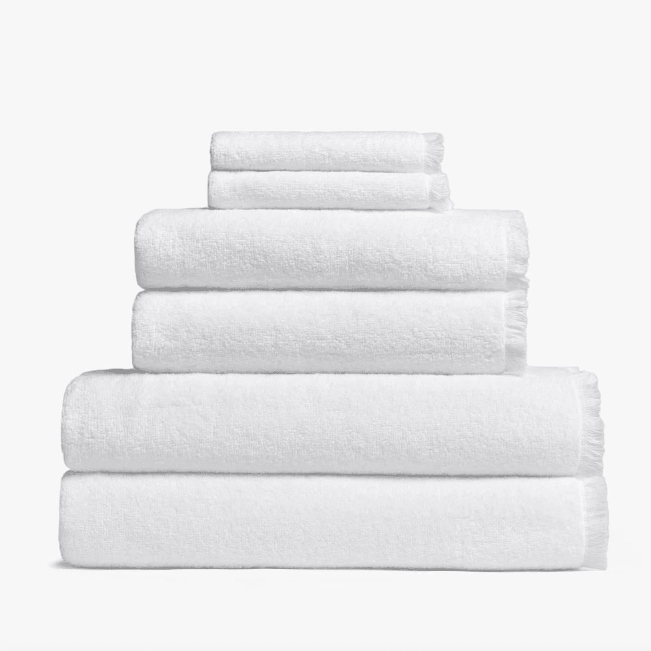 白色水疗毛巾”class=