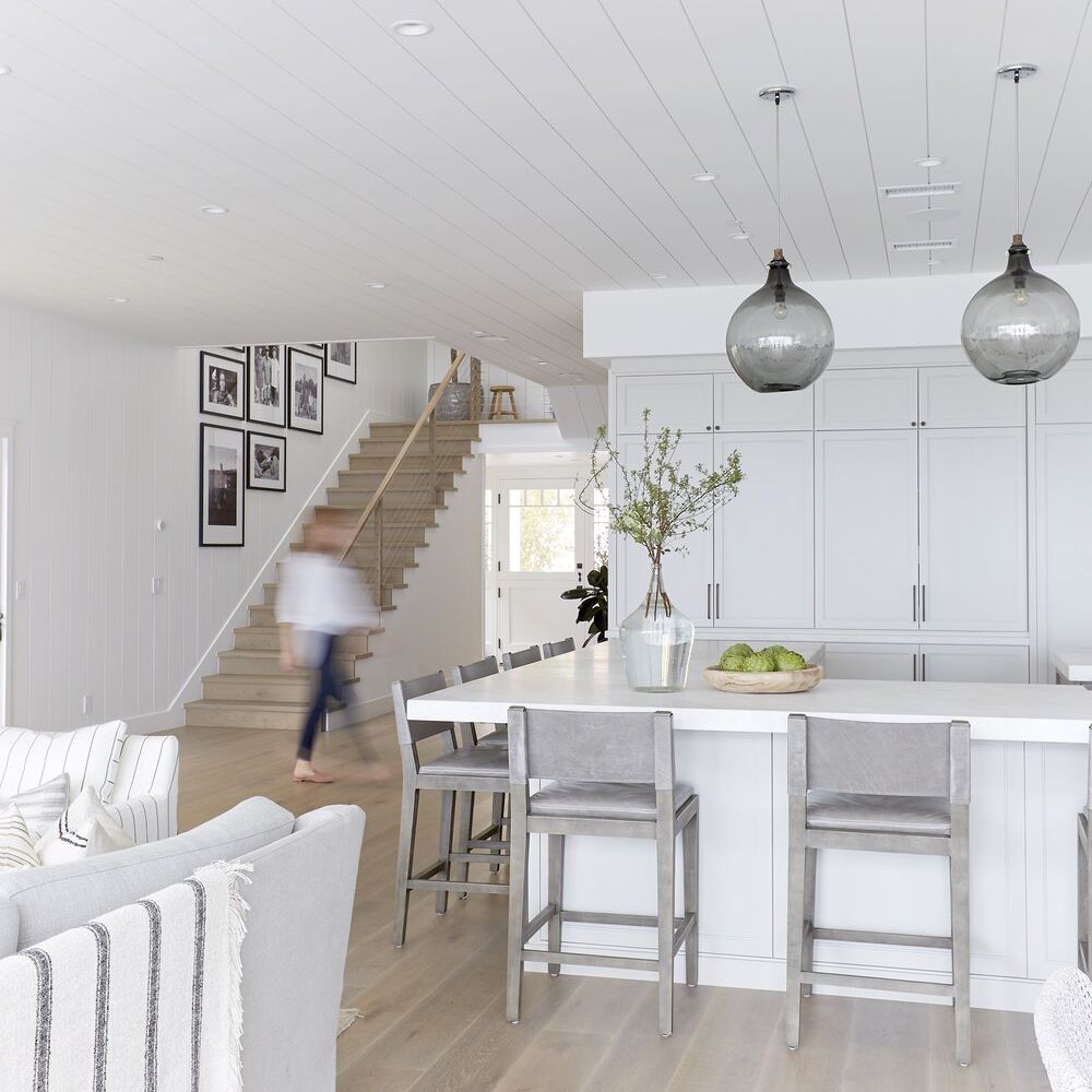 Covid后开放概念设计 - 开放式厨房和起居区