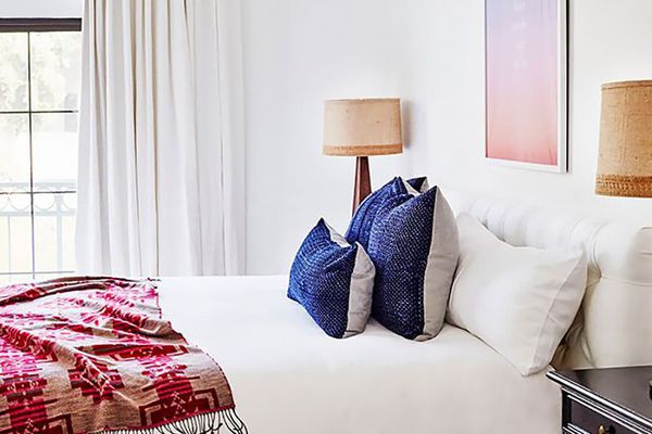 色彩鲜艳的卧室