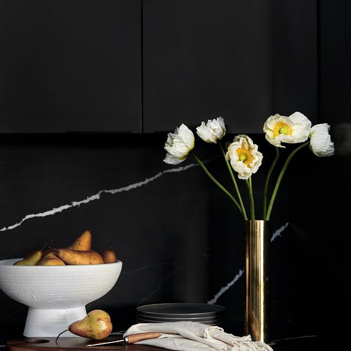 黑色的厨房设计